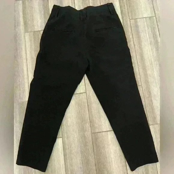 Zara Women’s Black Ankle length trousers, Size Small - Picture 3 of 3